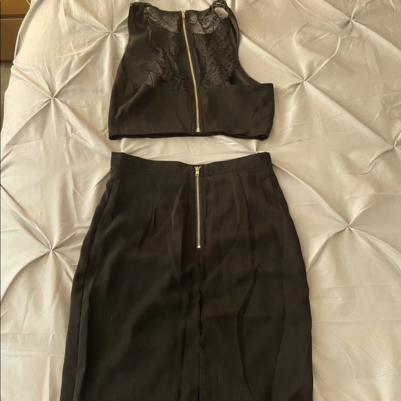 Tobi 2 piece black dress - Picture 1 of 3